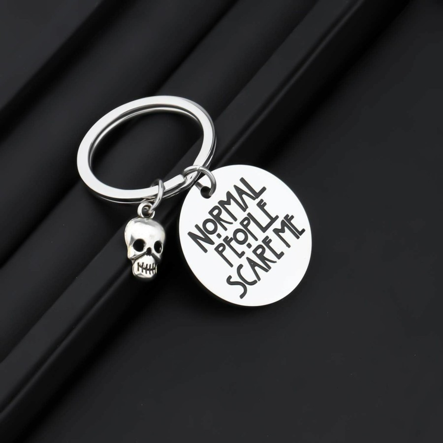 Wholesale BLEOUK Bleouk Horror Story Inspired Gift Scare Me Tv Show Lover Keychain