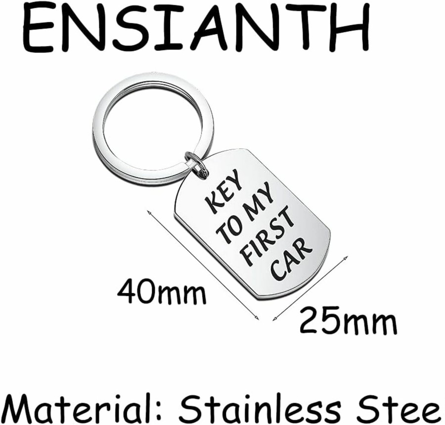 Clearance ENSIANTH Ensianth New Driver Keychain First Car Gift First Car Gift New Car Gift First Time Driver Gift Sweet 16 Gift Teenager Gift