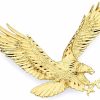 New GM Fine Jewelry Collection Gm Fine Jewelry Collection 14K Yellow Gold Eagle Pendant