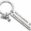 Clearance MAOFAED Maofaed Biker Gift Ride Safe Keychain Ride Safe Handsome Because I Fucking Love You Motocycle Keychain Gift For Biker