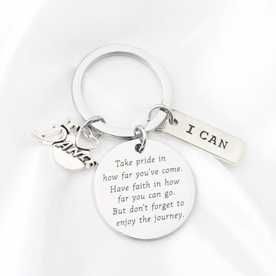 Hot FUSTMW Fustmw Dance Keychain Dancer Gifts Dance Team Inspiration Gifts Dancer Lovers Gifts