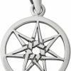 Wholesale Moonlight Mysteries Moonlight Mysteries Small Sterling Silver Septagram Fairy Star Pendant