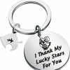 Best FOTAP Fotap I Thank My Lucky Stars For You Keychainowl Gift New Horizons Gift Nook Leaf Gift Ac Gift For Video Game Lover