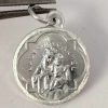 Hot I G J Lot Of Scapular Medals (Our Lady Of Mount Carmel) Virgin Of Carmine - 100% Made In Italy