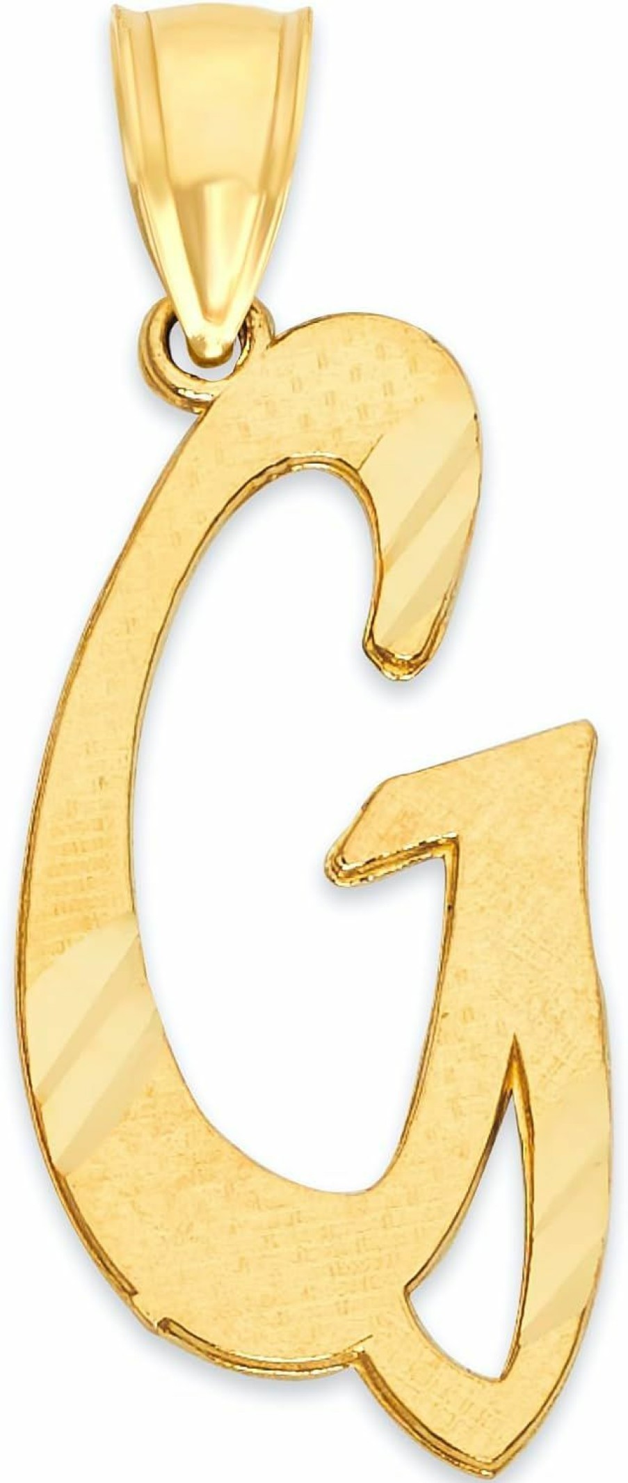 Best Ice on Fire Jewelry Ice On Fire Jewelry 10K Gold Initial Pendant