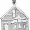 New CaliRoseJewelry Calirosejewelry 925 Sterling Silver My House Is A Home Charm Pendant