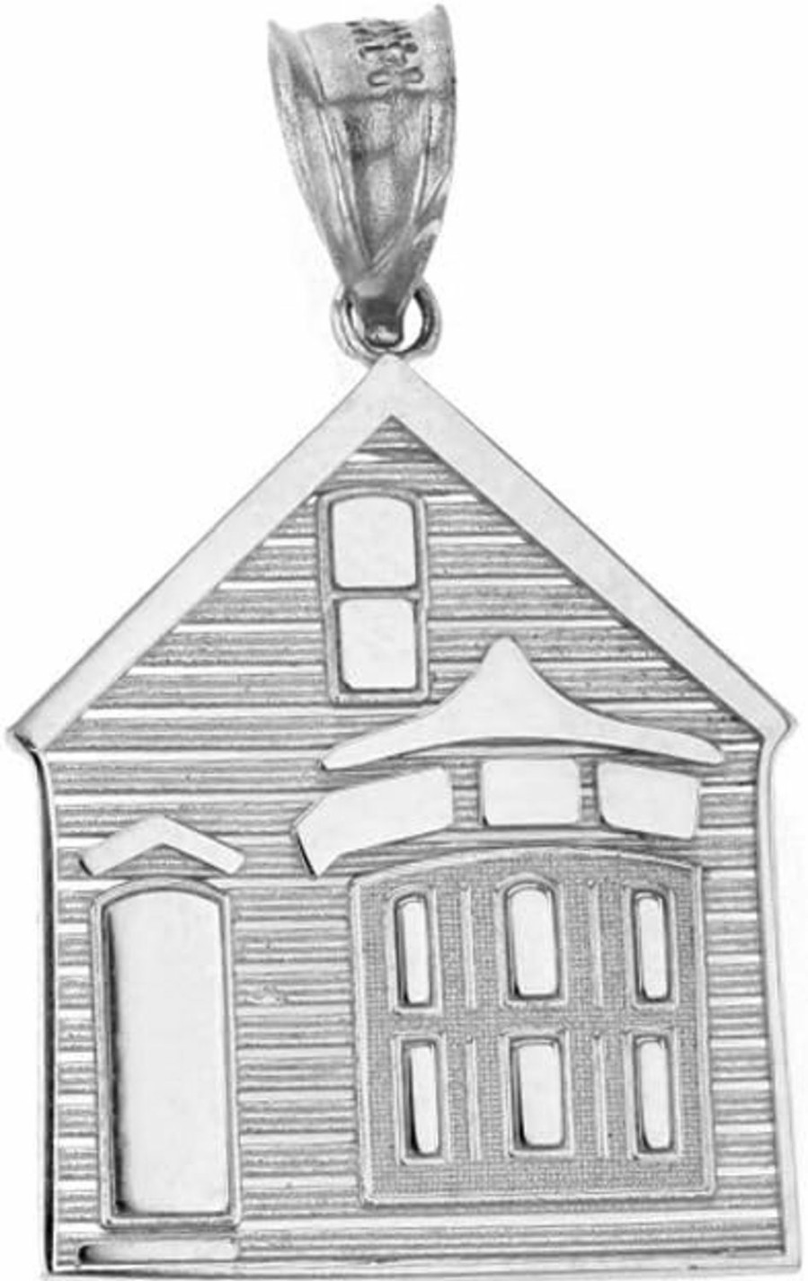 New CaliRoseJewelry Calirosejewelry 925 Sterling Silver My House Is A Home Charm Pendant