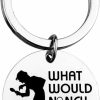 Clearance BLEOUK Bleouk Movie Inspired Gift What Would Nanci Do Keychain Gift For Fans