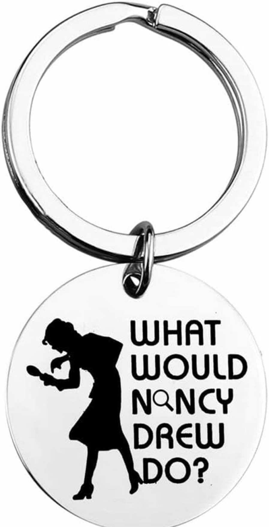 Clearance BLEOUK Bleouk Movie Inspired Gift What Would Nanci Do Keychain Gift For Fans