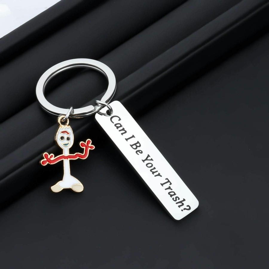 New FOTAP Fotap Can I Be Your Trash Keychain Forky Keychain