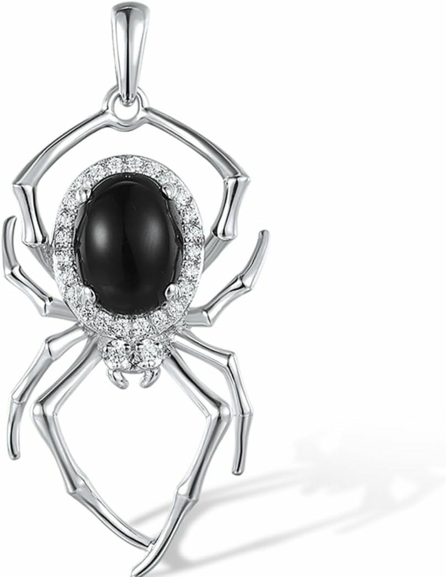 New Santuzza Santuzza Sterling Silver Halloween Gemstone Pendant For Women