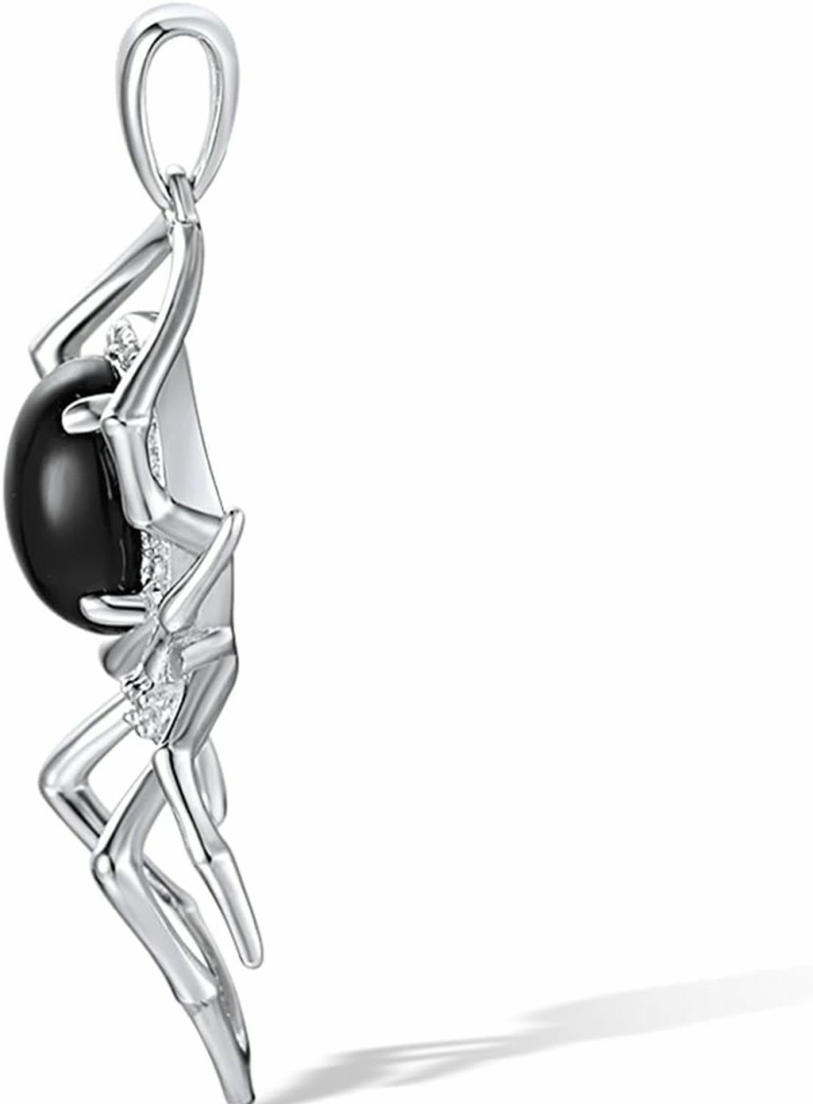 New Santuzza Santuzza Sterling Silver Halloween Gemstone Pendant For Women