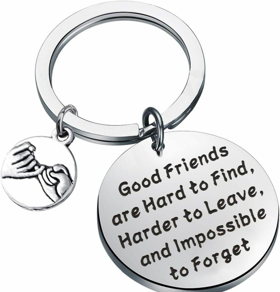 Online FEELMEM Feelmem Going Away Gift Friendship Keychain Best Friend Gift Bff Jewelry