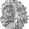 Online LA BLINGZ La Blingz Sterling Silver Satin Lion Head Dc Leo Pendant (S/L)