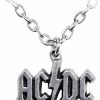 Best Alchemy Gothic Alchemy Rocks Ac/Dc: Lightning Logo Pendant