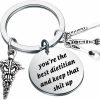 Wholesale bobauna Bobauna Dietitian Keychain You'Re The Best Dietitian And Keep That Shit Up Appreciation Gift For Dietitian Nutritionist