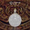 Clearance Aztec and Mayan Calendar .925 Sterling Silver Aztec Mayan Calendar Pendant Charm - Choice Of Size