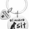 Hot Kivosliviz Kivosliviz Dog Trainer Keychain Gifts For Women Men Best Ever Dog Sitter Walker Keyring Dog Trainer Keychain