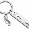 Hot bobauna Bobauna Usa State Map Keychain Long Distance Relationship Gift For Family Best Friends