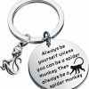 New WSNANG Wsnang Spider Monkey Keychain Love Spider Monkey Gifts Jewelry Monkey Key Ring Charm Animal Lovers Gifts