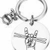 Hot PLITI Pliti Drummer Gift Drummer Keychain Musician Gifts Drumstick And Drumkit Gifts Percussion Jewelry