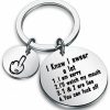 Hot ENSIANTH Ensianth Funny Sarcastic Gift I Know I Swear A Lot Rude Gift Best Friend Birthday Gift