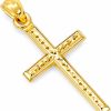 Wholesale GoldenMine Fine Jewelry Collection Goldenmine Fine Jewelry Collection 14K Yellow Gold Religious Cross Pendant