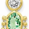 Best Auriga Fine Jewelry Auriga Fine Jewelry 10K Yellow Gold Birthstone Boy Charm Pendant (L- 20 Mm, W- 10 Mm) Fine Jewelry For Women