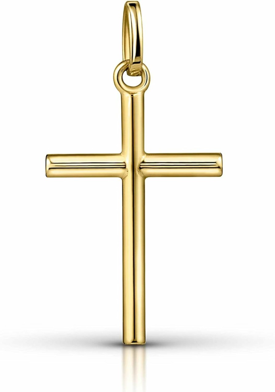 Online Amberta Amberta Allure Uni 9Ct Yellow Gold Cross Pendant